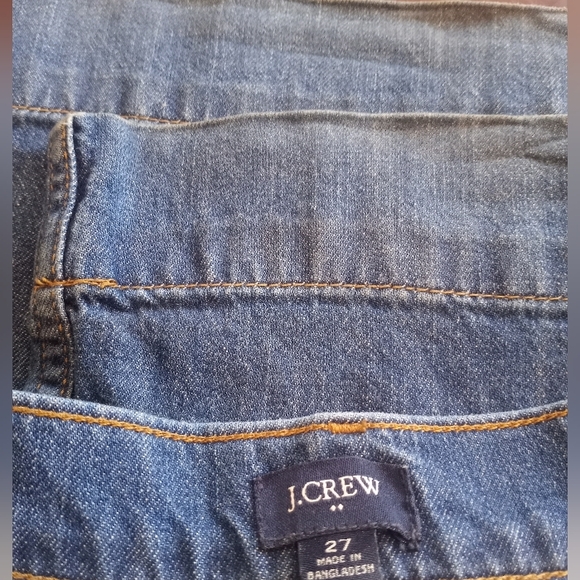 J Crew Wide Leg Preppy Boho Wide Leg Casual Medium Wash Trouser Jean 27 - Picture 4 of 6